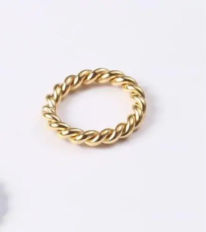 Xmas Gift Gold Plated /Stainless_Steel Color Size 6 7 8 Maiden Knuckle Rings Circular Prices in Euros Engagement Jewelry