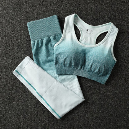 women gym clothes sports bra and leggings gym sportswear
